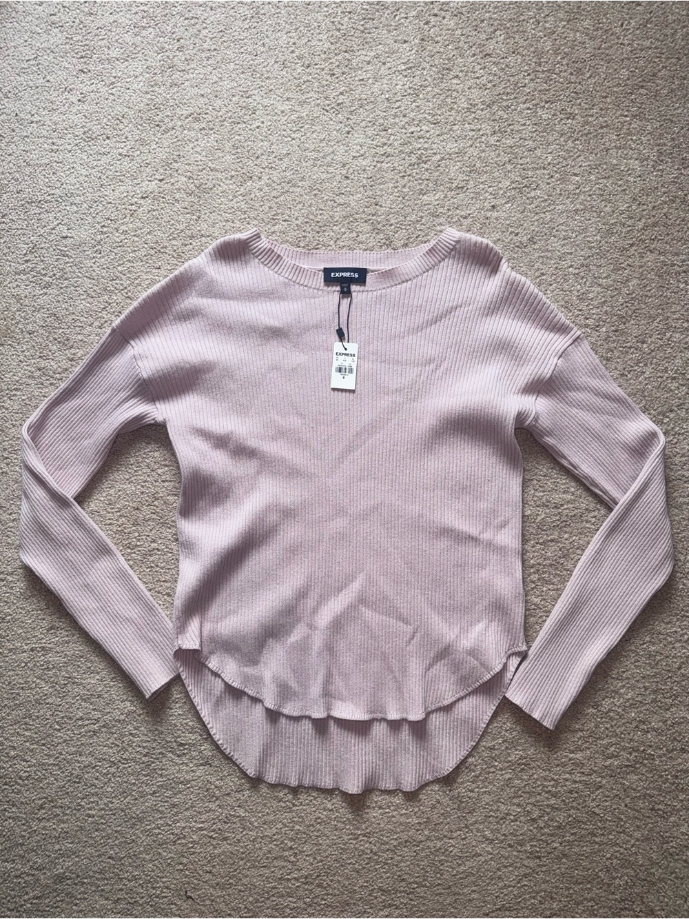 Express Ribbed Sweater (M)